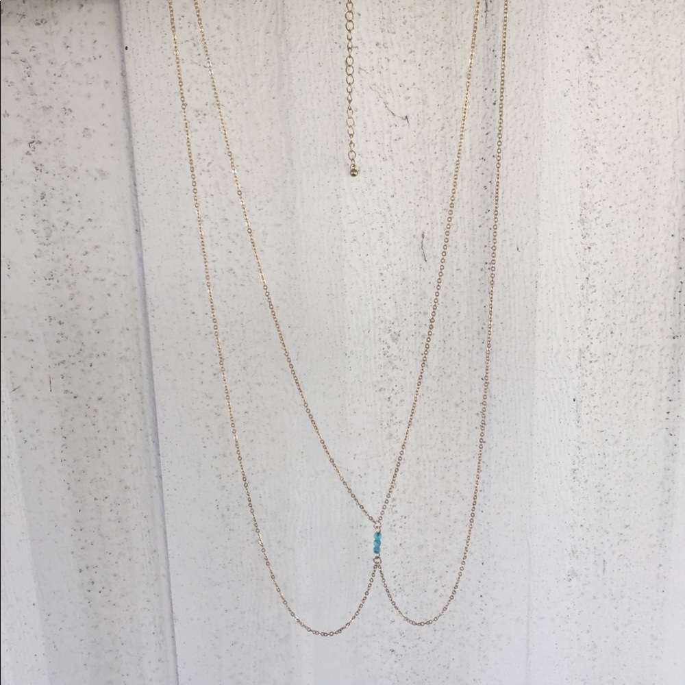 GOLD BODY CHAIN!!